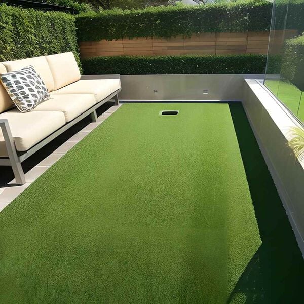 vidaXL Artificial Grass 7/9 mm 1x25 m Green