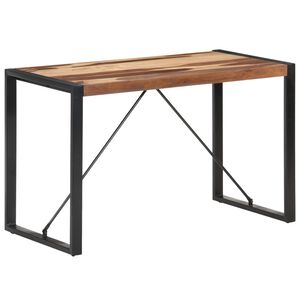 vidaXL Dining Table 120x60x75 cm Solid Wood