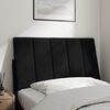 vidaXL Headboard Cushion "Hanko" Black 90 cm Velvet
