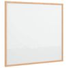 vidaXL Magnetic Whiteboard with Solid Pine Wood Frame 60x55 cm