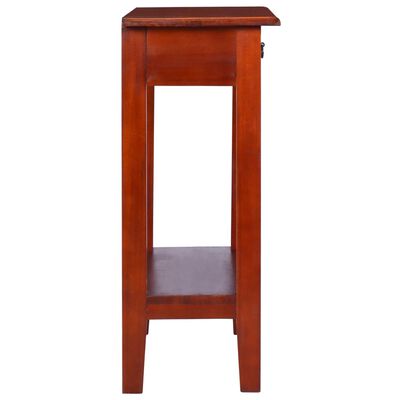 vidaXL Console Table Classical Brown 60x30x75 cm Solid Mahogany Wood