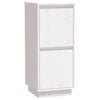 vidaXL Sideboard White 31,5x34x75 cm Solid Wood Pine