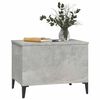 vidaXL Coffee Table Concrete Grey 60x44.5x45 cm Engineered Wood