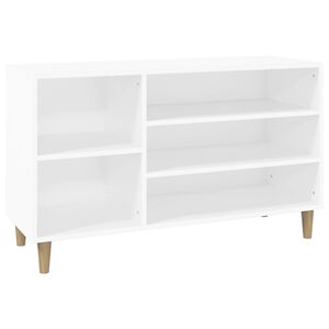 vidaXL Shoe Cabinet White 102x36x60 cm Engineered Wood