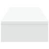 vidaXL Monitor Stand Riser Adjustable White 80x24x10.5 cm Engineered Wood
