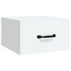vidaXL Wall-mounted Bedside Cabinets 2 pcs White 35x35x20 cm
