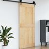 vidaXL Door NARVIK 100x210 cm Solid Wood Pine