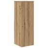 vidaXL Plant Stand Artisan Oak 33x33x100 cm Engineered Wood