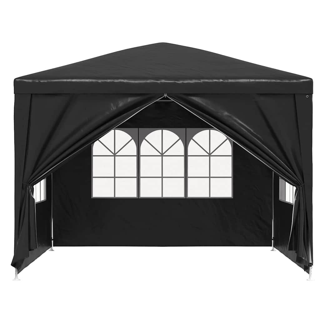 vidaXL Party Tent 3x3 m Anthracite | vidaXL.com.au