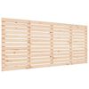 vidaXL Wall Headboard 156x3x91,5 cm Solid Wood Pine