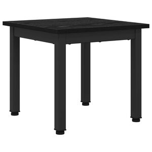 vidaXL Coffee Table Black Oak 40 x 40 x 36 cm Engineered Wood
