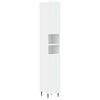vidaXL Bathroom Cabinet with Open Shelf ZWOLLE White