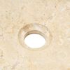 vidaXL Sink 40x12 cm Marble Cream