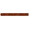 vidaXL Lawn Edgings 10 pcs 10x103 cm Flexible Corten steel