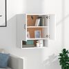 vidaXL Wall Cabinet White 60x31x70 cm Engineered Wood