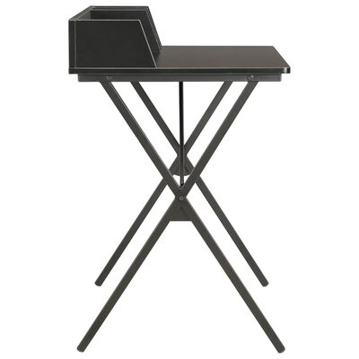 vidaXL Desk Black 80x50x84 cm