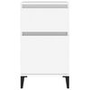 vidaXL Bedside Cabinet White 40x35x70 cm