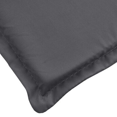 vidaXL Sun Lounger Cushion Anthracite 200x70x3cm Oxford Fabric
