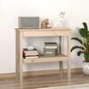 vidaXL Console Table 80x40x75 cm Solid Wood Pine