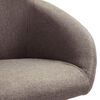 vidaXL Dining Chairs 6 pcs Taupe Fabric