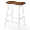 vidaXL Bar Table and Stool Set 5 Pieces Solid Wood