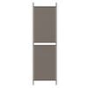 vidaXL 6-Panel Room Divider Anthracite 300x180 cm Fabric