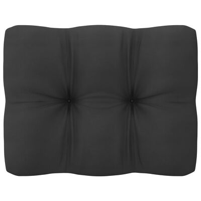 vidaXL 14 Piece Garden Lounge Set With Cushions Grey Solid Pinewood