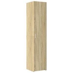 vidaXL Highboard Sonoma Oak 40x42,5x185 cm Engineered Wood
