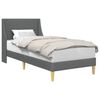 vidaXL Bed Frame Plain with Headboard connect plate