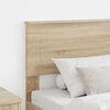 vidaXL Headboard with Headboard Sonoma Oak 90 cm Engineered wood