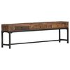 vidaXL TV Cabinet 150x30x46 cm Solid Reclaimed Wood