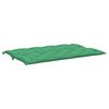 vidaXL Garden Bench Cushion Green 150x(50+50)x7cm Oxford Fabric