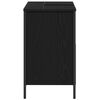 vidaXL Bathroom Basin Cabinet Black 60x34.5x60 cm