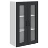 vidaXL Dishwasher Panel Kalmar Black 60 x 31 x 100 cm Engineered Wood