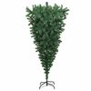 vidaXL Upside-down Artificial Pre-lit Christmas Tree with Ball Set PVC