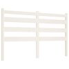vidaXL Bed Headboard | White | Solid Pine Wood | 186x4x100 cm | Bed Headboard