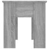 vidaXL Coffee Table Grey Sonoma 101x49x52 cm Engineered Wood