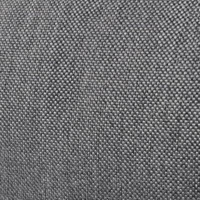 vidaXL Folding Floor Longue Grey Fabric