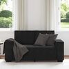 vidaXL 2-Seater Sofa Black 160x78x84 cm Velvet