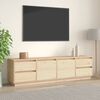 vidaXL TV Cabinet 176x37x47.5 cm Solid Wood Pine