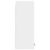 vidaXL Hanging Cabinet with Door White 30 x 31 x 80 cm Engineered Wood