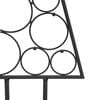 vidaXL Metal Christmas Tree for Decoration Black 125 cm