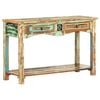 vidaXL Console Table | Multi-coloured with green, brown, beige