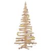 vidaXL Christmas Trees with Stand Natural 180 cm Solid pine wood