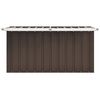 vidaXL Garden Storage Box Brown 129x67x65 cm