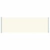 vidaXL Patio Retractable Side Awning 200x600 cm Cream