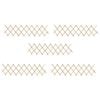 vidaXL Trellis Fences 5 pcs Firwood 180x30 cm