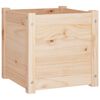 vidaXL Garden Planters 2 pcs 40x40x40 cm Solid Pinewood
