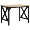 vidaXL Printer Stand Sonoma Oak 40x30x31 cm Engineered Wood