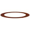 vidaXL suitable for Flat Tree Ring Rusty &Oslash;90/120 cm